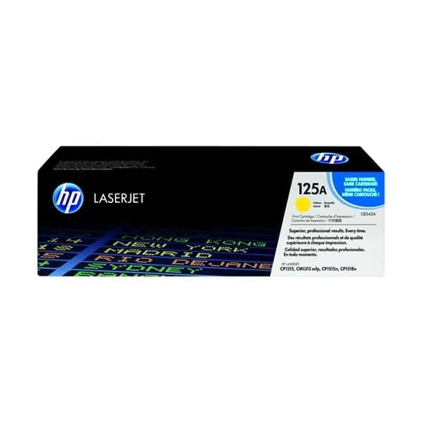 HP 125A Yellow Toner Cartridge
