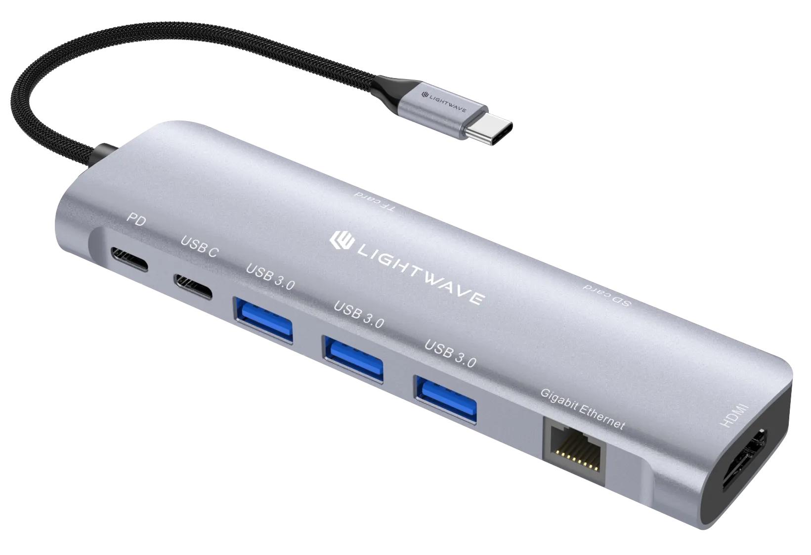 Lightwave-M2/NVME-DOCK 11 IN 1