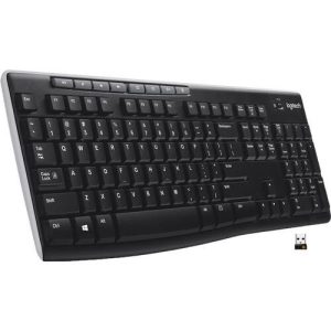 Logitech K270 Wireless Keyboard- Black – 920-003736