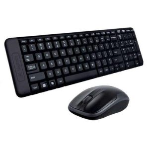 Logitech MK220 Wireless Keyboard and Mouse Combo – Black – 920-003161