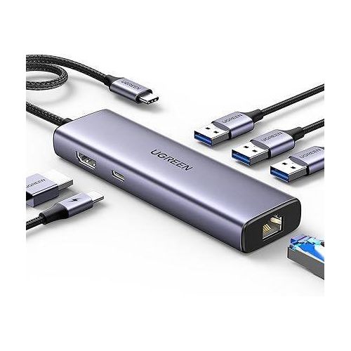 UGREEN 6-in-1 USB-C Multifunction Adapter – CM512