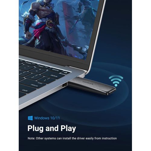UGREEN AC1300 Dual-Band Wireless USB Adapter – CM492