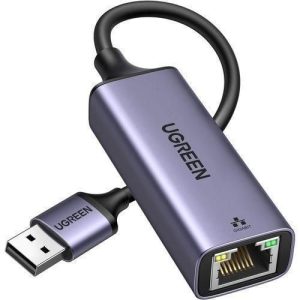UGREEN USB-A 3.0 to RJ45 Gigabit Ethernet Adapter (Space Gray) – CM209