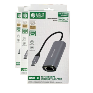 Lightwave TYPE C RJ45 Gigabit Adapter